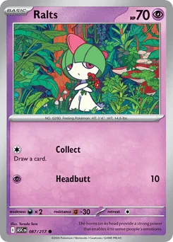 Ralts (Ball Reverse Holofoil)