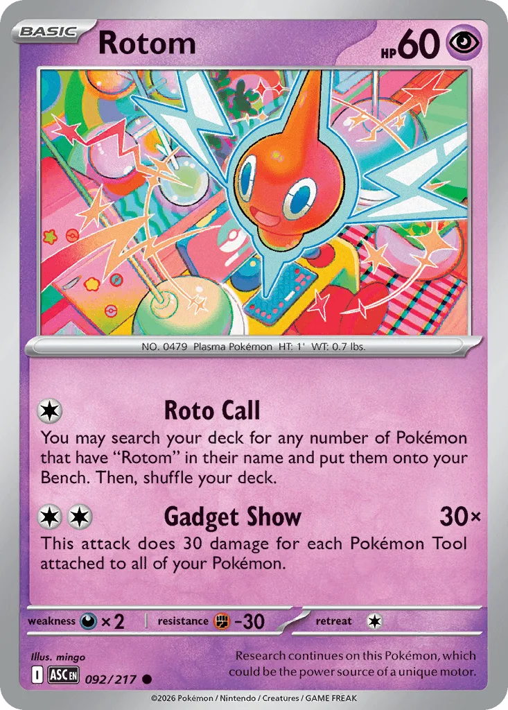 Rotom (Ball Reverse Holofoil)
