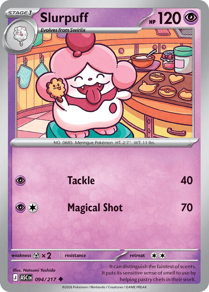 Slurpuff (Ball Reverse Holofoil)