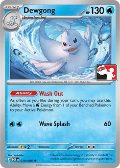 Dewgong (Play Pokemon Stamp)