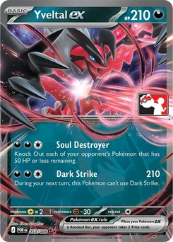 Yveltal ex (Play Pokemon Stamp)
