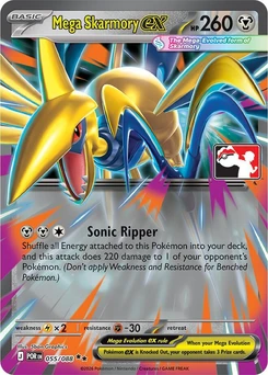 Mega Skarmory ex (Play Pokemon Stamp)