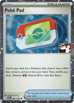 Poké Pad (Play Pokemon Stamp, Cosmos Holo)