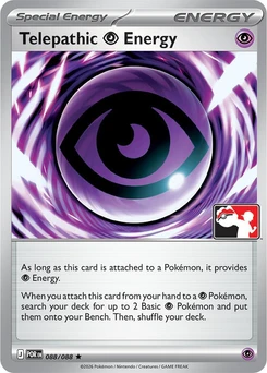 Telepathic Psychic Energy (Play Pokemon Stamp)