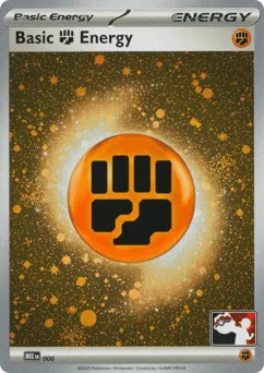 Basic Fighting Energy (Play Pokemon Stamp)