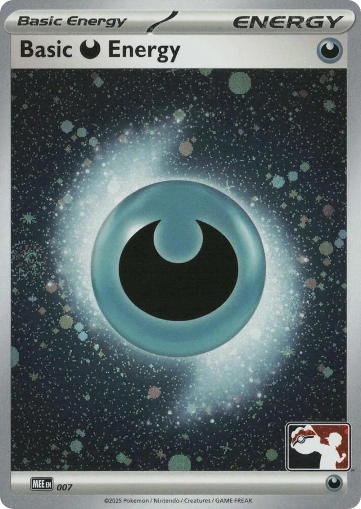 Basic Darkness Energy (Play Pokemon Stamp)