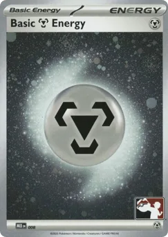 Basic Metal Energy (Play Pokemon Stamp)