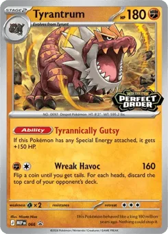 Tyrantrum (Staff Stamp)