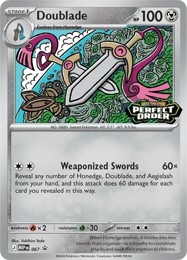 Doublade (Staff Stamp)