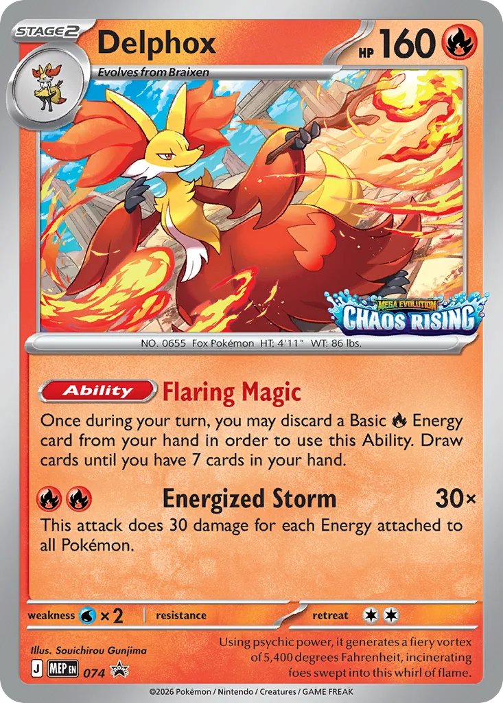 Delphox (Staff Stamp)