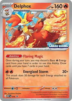 Delphox (Staff Stamp)