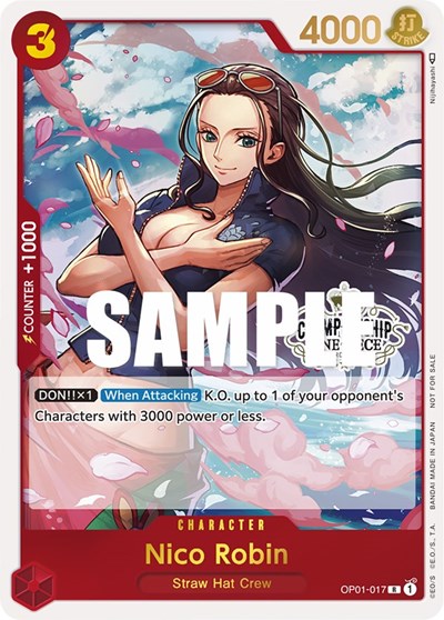 Nico Robin (Store Championship 2023 Participation Pack Vol.1)