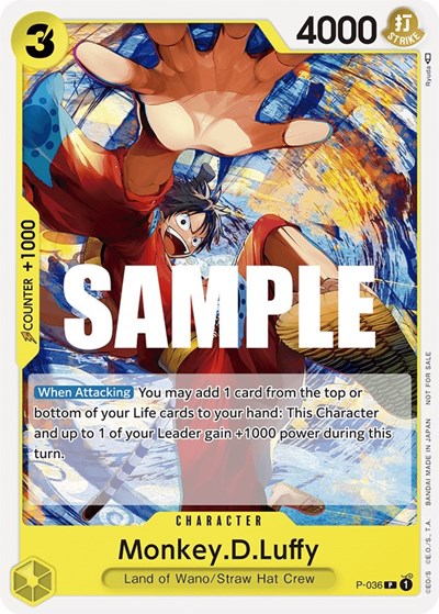 Monkey.D.Luffy (Pre-Release Tournament)