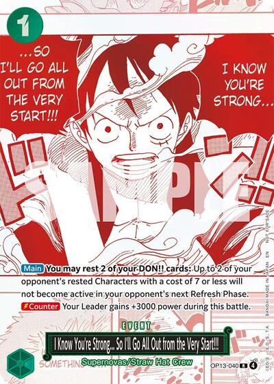 I Know You're Strong... So I'll Go All Out from the Very Start!!! (3rd Anniversary Treasure Campaign Pack)