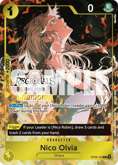 Nico Olvia (Offline Regional Champion Card Set 2025 Vol.1)