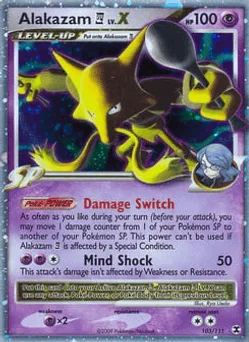 Alakazam E4 LV.X
