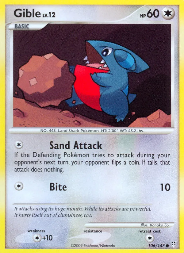 Gible (Staff Stamp)