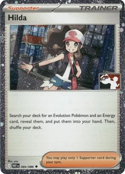 Hilda (Play Pokemon Stamp, Cosmos Holo)