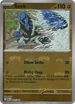 Sawk  (Master Ball)