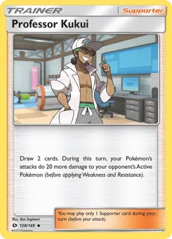 Professor Kukui (Staff Stamp)