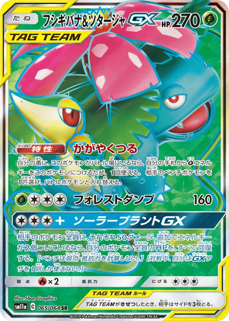 Venusaur & Snivy-GX