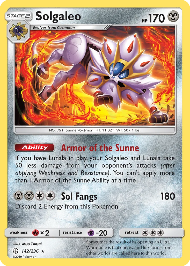 Solgaleo (Play Pokemon Stamp)