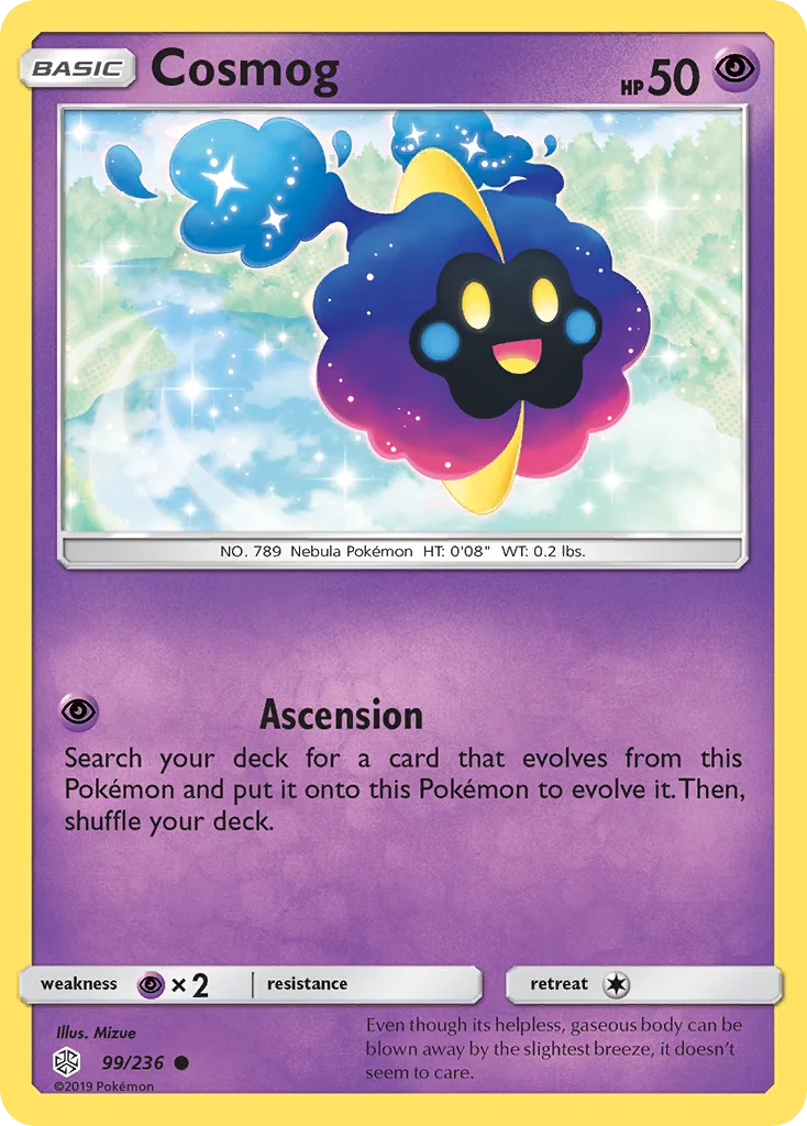 Cosmog (Play Pokemon Stamp)