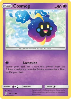 Cosmog (Play Pokemon Stamp)