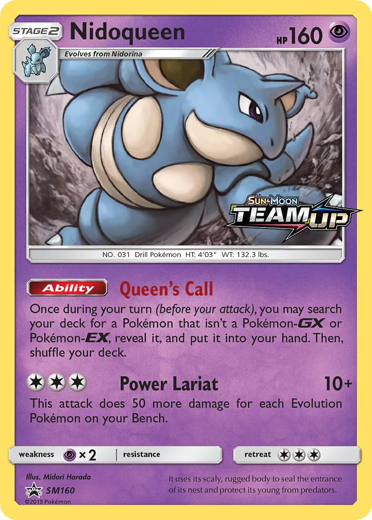 Nidoqueen (Staff Stamp)