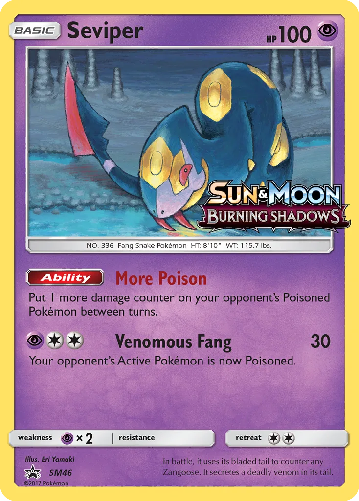 Seviper (Staff Stamp)