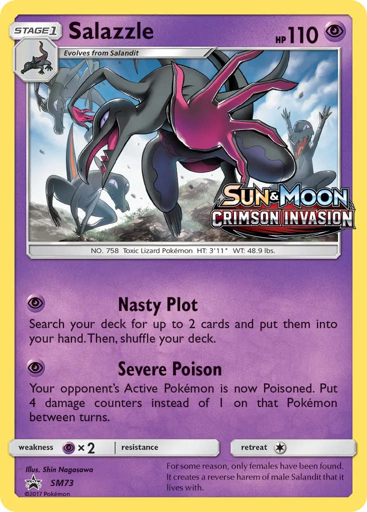 Salazzle (Staff Stamp)