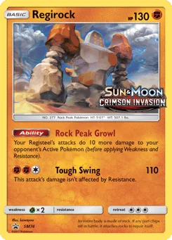 Regirock (Staff Stamp)
