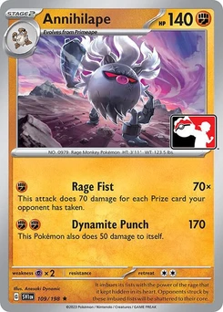 Annihilape (Play Pokemon Stamp)