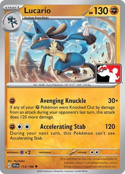 Lucario (Play Pokemon Stamp)