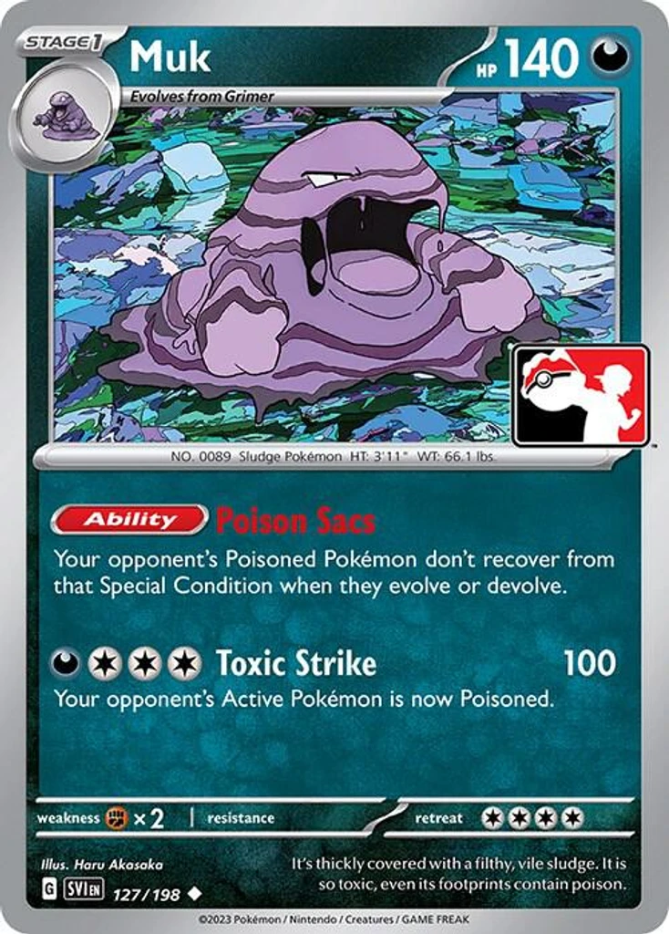 Muk (Play Pokemon Stamp)