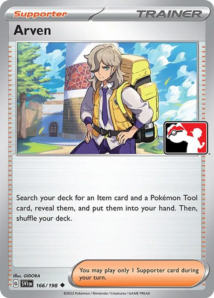 Arven (Play Pokemon Stamp)