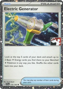 Electric Generator (Play Pokemon Stamp, Cosmos Holo)