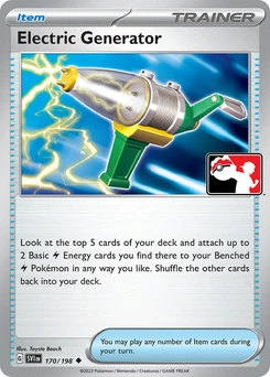 Electric Generator (Play Pokemon Stamp)