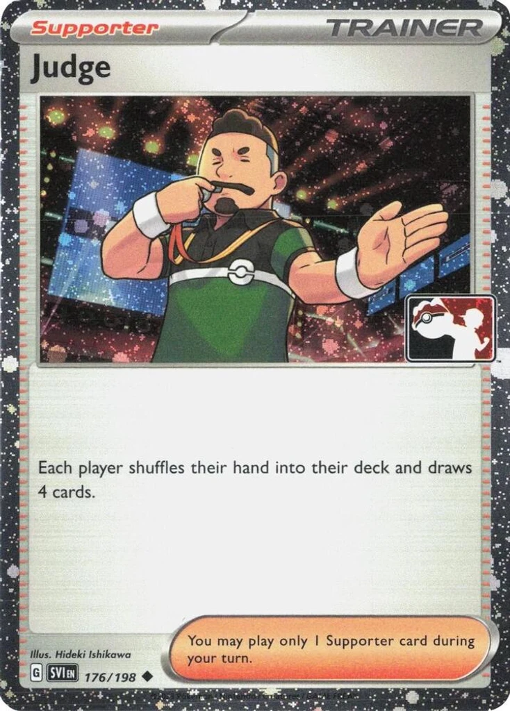 Judge (Play Pokemon Stamp, Cosmos Holo)
