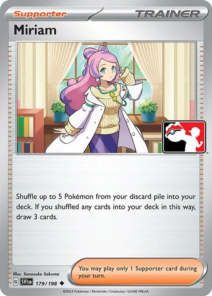 Miriam (Play Pokemon Stamp)