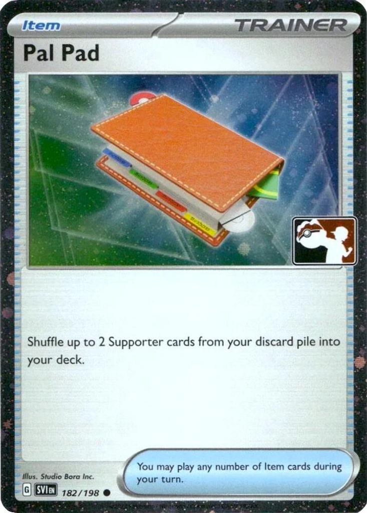 Pal Pad (Play Pokemon Stamp, Cosmos Holo)