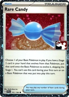 Rare Candy (Play Pokemon Stamp, Cosmos Holo)