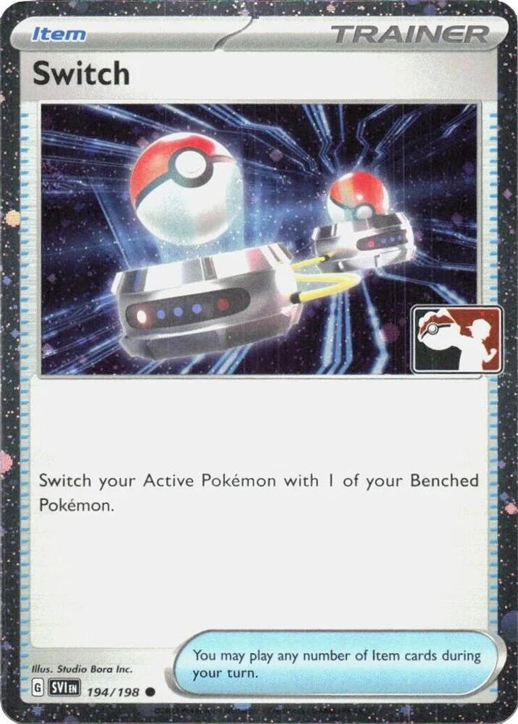 Switch (Play Pokemon Stamp, Cosmos Holo)