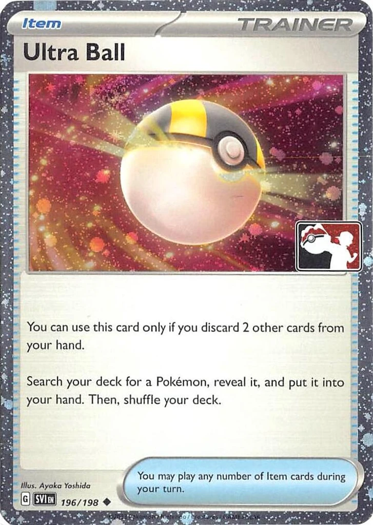 Ultra Ball (Play Pokemon Stamp, Cosmos Holo)