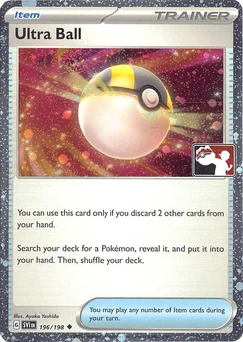 Ultra Ball (Play Pokemon Stamp, Cosmos Holo)