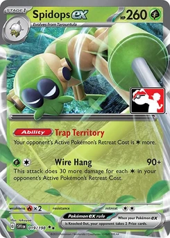Spidops ex (Play Pokemon Stamp)