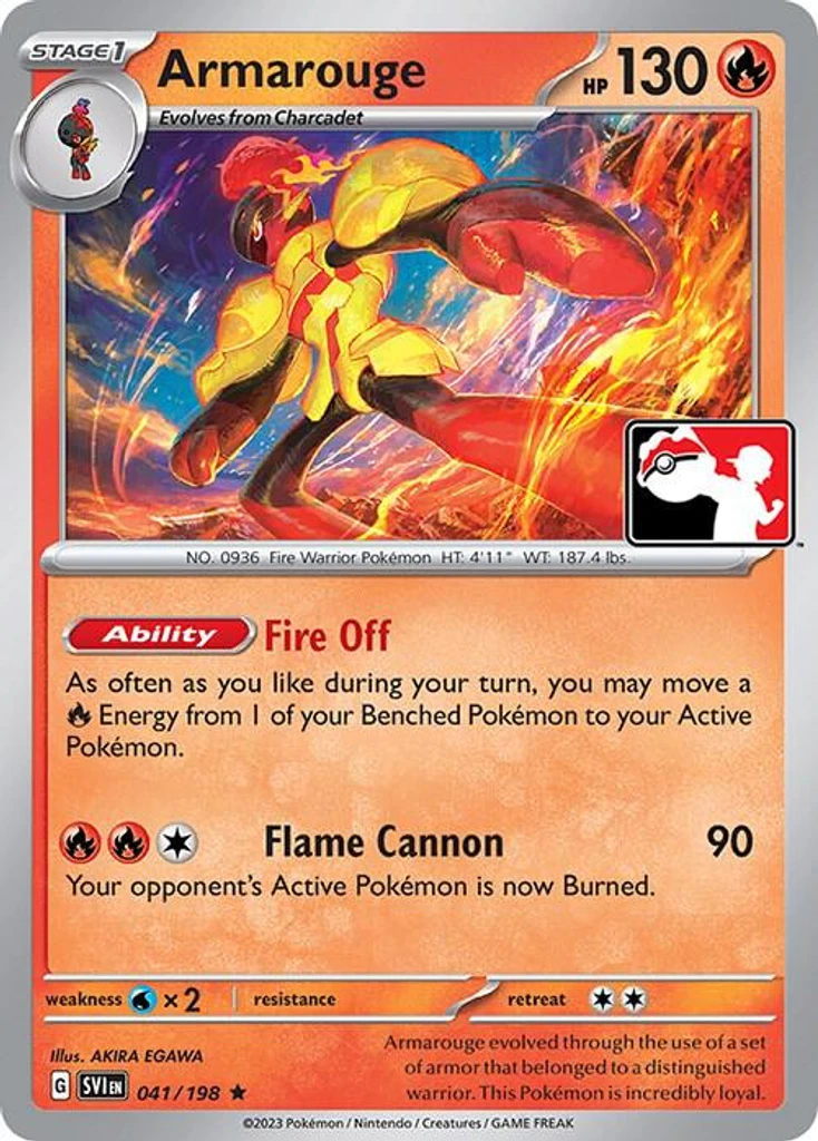Armarouge (Play Pokemon Stamp)