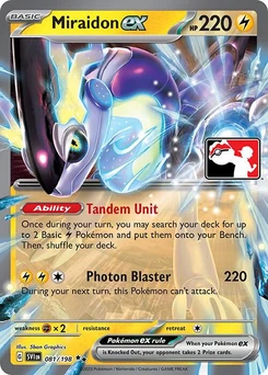 Miraidon ex (Play Pokemon Stamp)