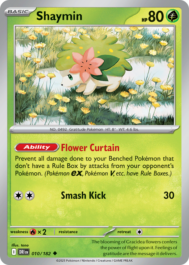Shaymin (Play Pokemon Stamp)