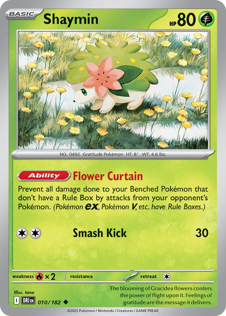 Shaymin (Play Pokemon Stamp)